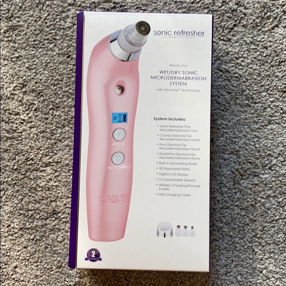 Wet/Dry Sonic Microdermabrasion System